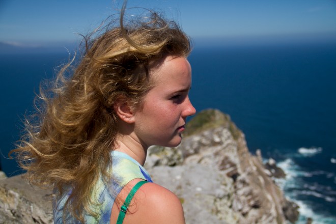 Pippi på Cape Point